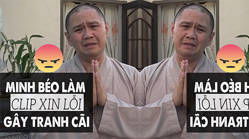 Minh béo làm clip xin lỗi gây tranh cãi Ảnh 2