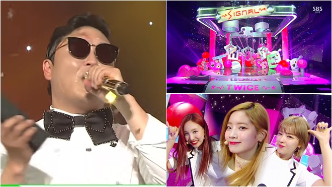 Inkigayo 21/5: PSY 'độc chiếm' BXH đài SBS, TWICE thu hút với sân khấu ngoài hành tinh Ảnh 2