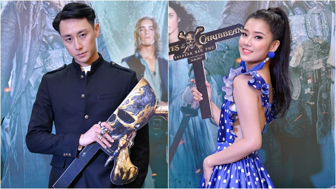 Rocker Nguyễn lạnh lùng, Hoàng Yến nhí nhảnh ngày đón 'Cướp biển vùng Caribbe' Ảnh 2