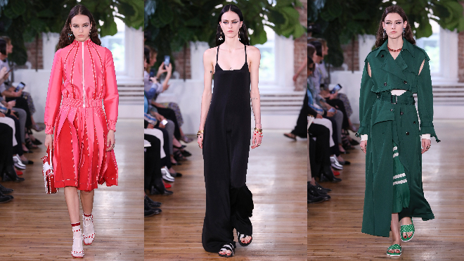 Đi cao gót với tất thì biết rồi, nhưng mang dép tông mặc váy maxi thì Valentino đúng là 'đỉnh' đấy! Ảnh 2