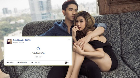 Tim công khai để trạng thái đã đính hôn cùng Trương Quỳnh Anh Ảnh 2