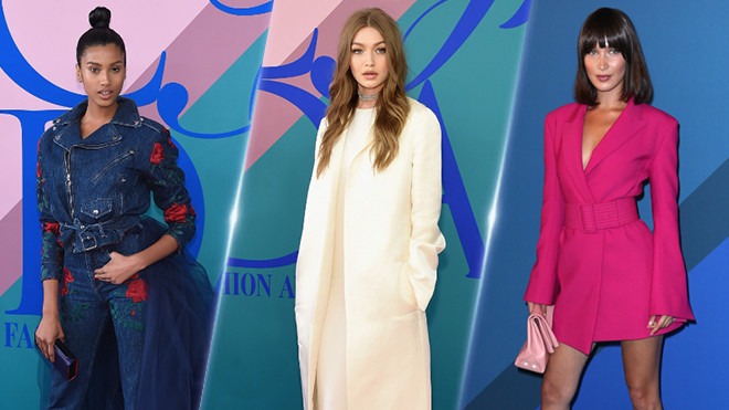 Chị em nhà Hadid đẹp hay không chưa biết, nhưng nổi bật thì chắc chắn hơn hẳn các cô nàng khác tại thảm đỏ CDFA rồi đấy! Ảnh 2