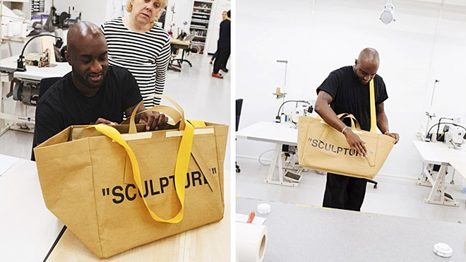 Bạn biết gì chưa? Giờ thì IKEA lại kết hợp với Off-White cho ra túi thời trang đấy Ảnh 2