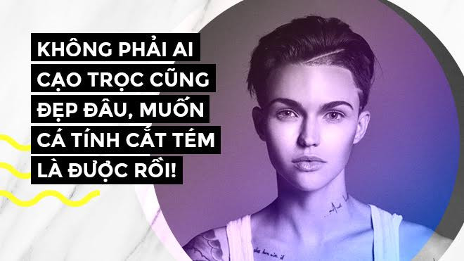Không phải ai cạo trọc cũng đẹp đâu, muốn cá tính cắt tém là được rồi! Ảnh 2