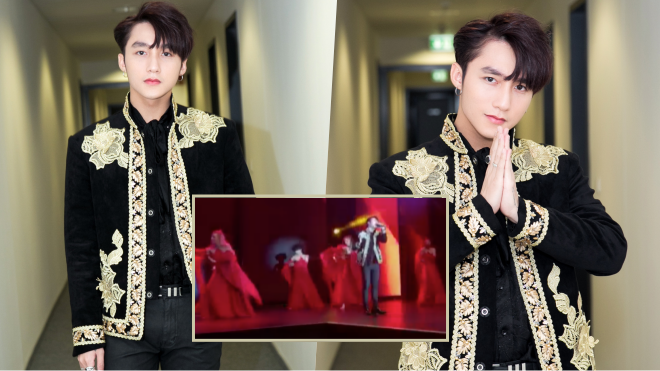 Clip: Cận cảnh hài hước vũ đoàn Tây múa phụ họa cho Sơn Tùng tại 'Đêm hội chân dài 11' Ảnh 2