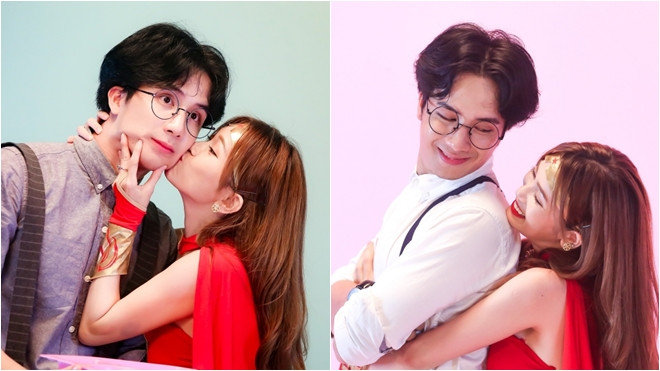 Sĩ Thanh và bạn trai 'bác sĩ 6 múi' quấn quýt từ hậu trường đến MV Ảnh 2