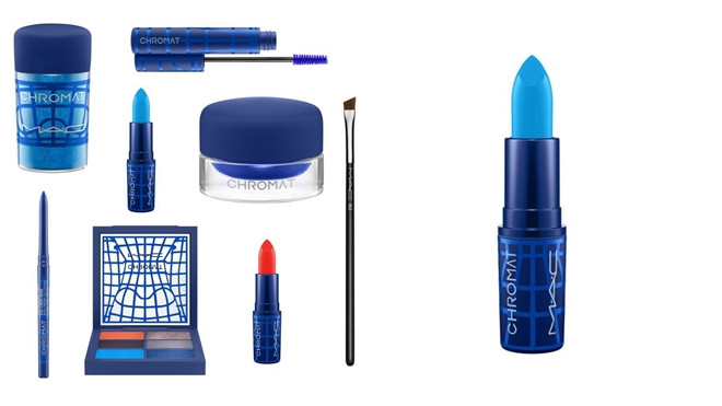 Không phải đỏ, cũng chẳng phải nude, MAC x Chromat ra mắt BST trang điểm toàn màu xanh đẹp ngất ngây Ảnh 2