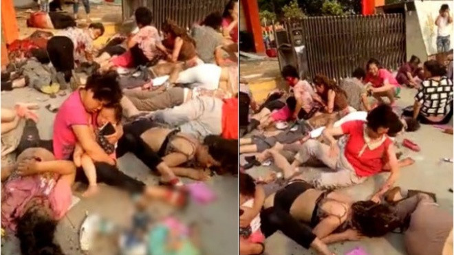 Nổ gần cổng nhà trẻ ở Trung Quốc, 7 người chết Ảnh 2