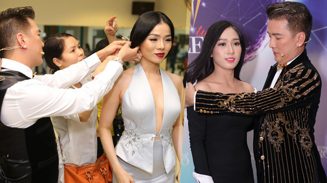 Đàm Vĩnh Hưng tất bật chăm chút từ Lệ Quyên đến trò cưng trong hậu trường Chung kết Thần tượng Bolero Ảnh 2