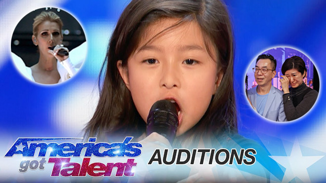 Tan chảy với bản hit 20 năm My Heart Will Go On của 'Celine Dion nhí' tại America's Got Talent 2017 Ảnh 2