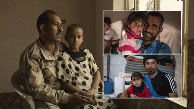 Ngày của cha: Những người cha trong cuộc chiến chống lại cái ác để bảo vệ con gái ở Iraq Ảnh 2