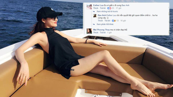 Bảo Anh khiến cả Hari Won và Mai Phương Thúy phải ngưỡng mộ với đôi chân thon gọn, gợi cảm Ảnh 2