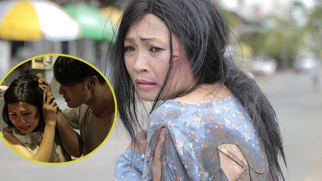 Nghẹn ngào cảnh Phương Thanh bị chồng bạo hành, cơ thể bê bết máu trong teaser phim Ảnh 2