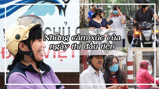 Những cảm xúc đầu tiên của kỳ thi tốt nghiệp THPT 2017 Ảnh 2