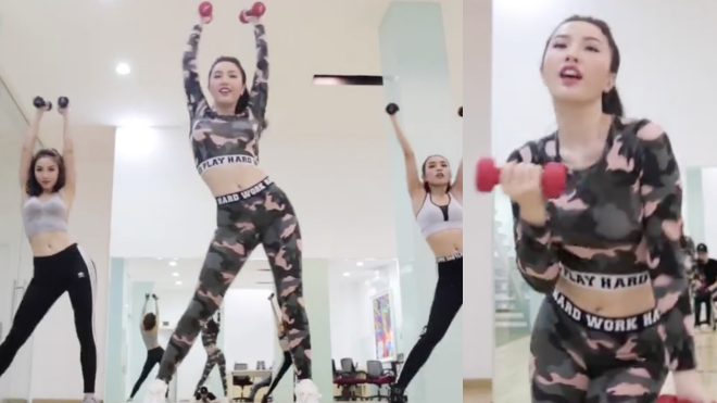 Sexy trong MV chưa đủ, đến Clip Dance Bảo Thy vẫn khoe trọn 'eo con kiến' Ảnh 2