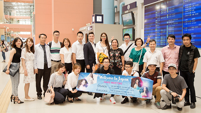 Hoa hậu Phạm Hương được chào đón nồng nhiệt tại Nhật Bản Ảnh 2