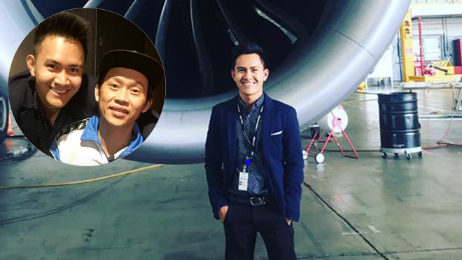 Không theo nghệ thuật, con trai Hoài Linh bất ngờ làm kỹ sư của hãng hàng không Mỹ Ảnh 2