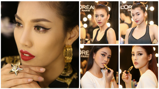 Đổi màu son như tắc kè, Lan Khuê và các thí sinh The Face làm điều đó như thế nào? Ảnh 2