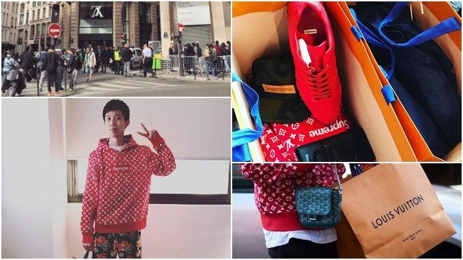 Cùng mua sản phẩm Louis Vuitton x Supreme: Tín đồ Nhật khoe ầm ầm, ở London vẫn 'đợi dài cổ' Ảnh 2