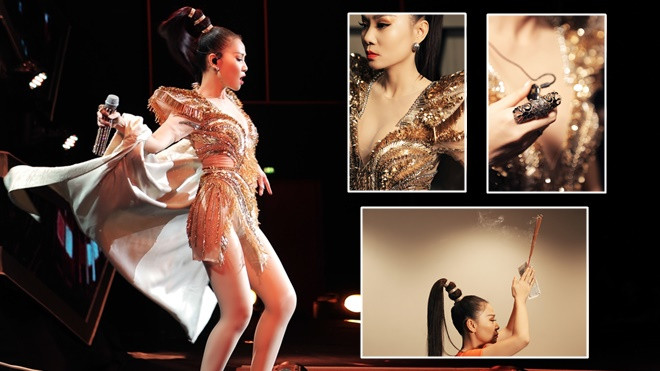 Ngỡ ngàng với loạt hình chưa từng công bố trong Live concert để đời của Thu Minh Ảnh 2