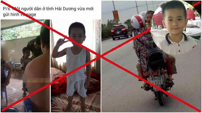 Thực hư về những bức ảnh lan truyền trên mạng, nghi là bé trai bị mất tích ở Quảng Bình Ảnh 2