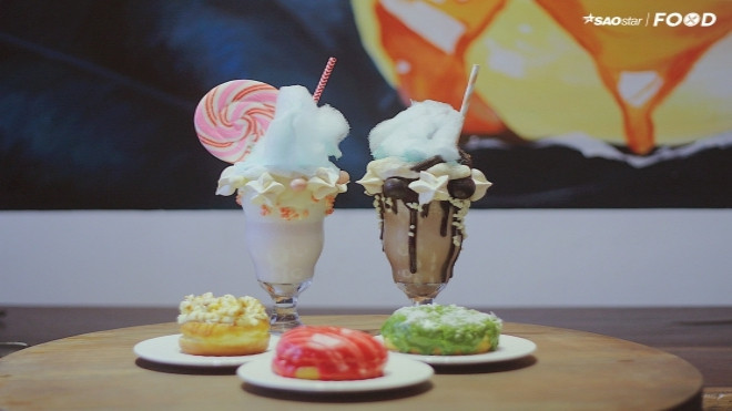Dosh - nơi bạn có thể thưởng thức Doughnut và 'Freakshake' đậm phong cách Mỹ đầu tiên ở Sài Gòn Ảnh 2