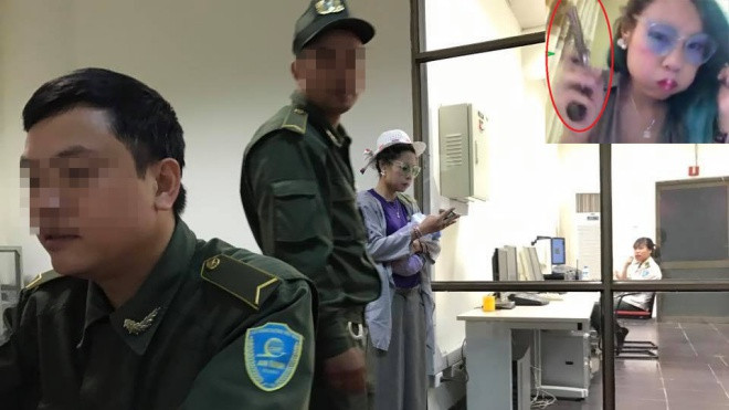 Mang theo vật có hình dạng giống khẩu súng, 'hot girl Bella' gây náo loạn sân bay Nội Bài Ảnh 2