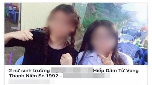 An ninh mạng vào cuộc truy tìm kẻ đăng tin vu khống 2 nữ sinh 'hiếp dâm nam thanh niên đến chết' Ảnh 2