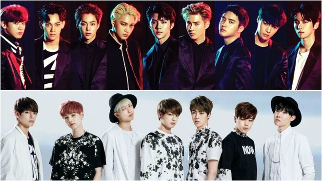 EXO - BTS: Sẽ có một 'trận chiến' không khoan nhượng nửa cuối 2017 Ảnh 2