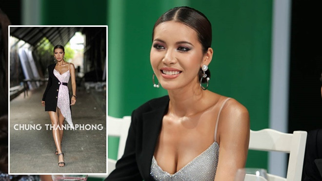 Váy 'bên mất bên còn' của Minh Tú thực sự đang là hot trend đó các nàng Ảnh 2