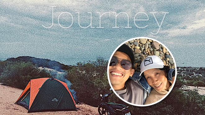 Xách balo lên và đi xuyên Việt cùng… mẹ, mấy ai làm được như anh chàng này? Ảnh 2