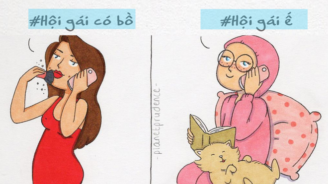 1001 điểm khác biệt chuẩn không cần chỉnh giữa 'gái ế' và 'gái có bồ' Ảnh 2