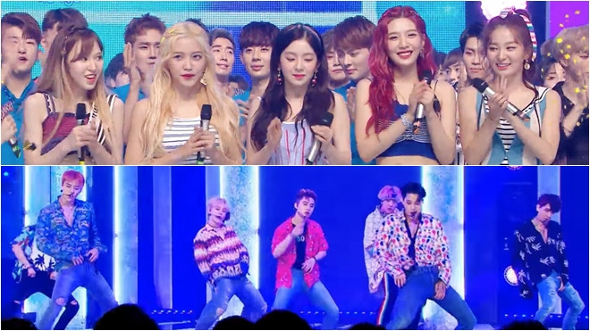 Red Velvet ẵm cúp đều đều, EXO tiếp tục khuấy động sân khấu với hit mới Ảnh 2