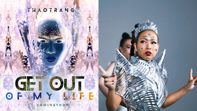 Thảo Trang hoá 'nữ hoàng' độc, lạ trong hậu trường MV mới Ảnh 2