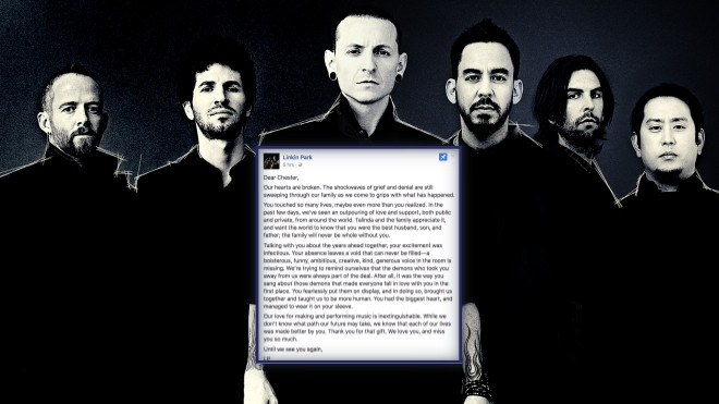 Linkin Park viết tâm thư cho Chester: 'Nỗi đau và tuyệt vọng vẫn dai dẳng đeo bám' Ảnh 2