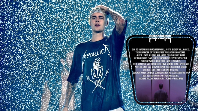 Sốc: Justin Bieber bất ngờ huỷ toàn bộ tour diễn không biết lý do Ảnh 2