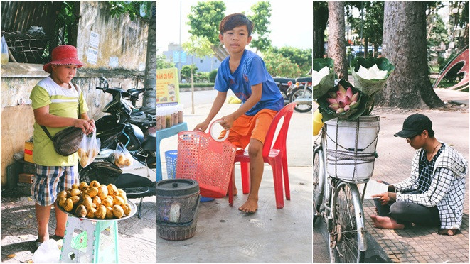 Hè của con nhà nghèo: Bán sen, bán trái cây, bán chè… nhưng vẫn vui biết bao vì giúp được bố mẹ Ảnh 2