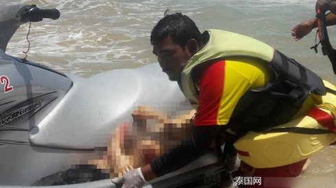 Mải mê selfie, cô gái ngã từ vách đá cao 10m xuống biển Ảnh 2