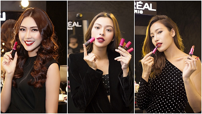 'Học' bí quyết đánh son lì đẹp và chất như Top 6 The Face Ảnh 2