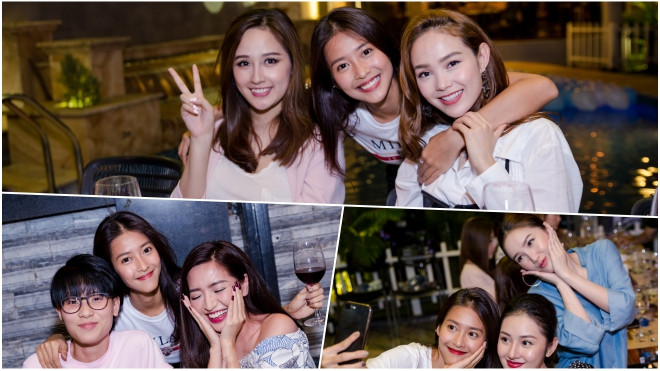 Đón sinh nhật tuổi 20, Khả Ngân đẹp rạng ngời bên dàn mỹ nhân Việt 'vạn người mê' Ảnh 2