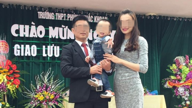 Thầy giáo trẻ qua đời vì TNGT, bỏ lại con thơ cùng người vợ sắp sinh khiến hàng nghìn học sinh đau xót Ảnh 2