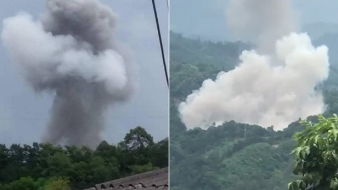 Nổ lớn tại kho quân khí Công an tỉnh Hà Giang Ảnh 2