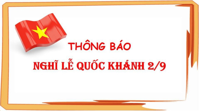Lễ quốc khánh 2/9: Người lao động được nghỉ ba ngày Ảnh 2