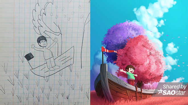 Bộ ảnh siêu dễ thương của chàng sinh viên trẻ gây sốt cộng đồng mạng Ảnh 2