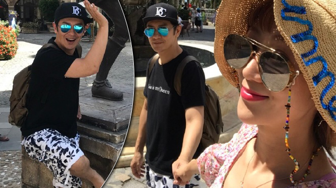 'Na Tra' Trần Hạo Dân bất ngờ tay trong tay cùng bà xã vi vu tại Đà Nẵng Ảnh 2