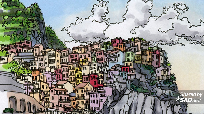 Chàng trai đi du lịch khắp thế giới và vẽ lại những thành phố mà anh đi qua Ảnh 2