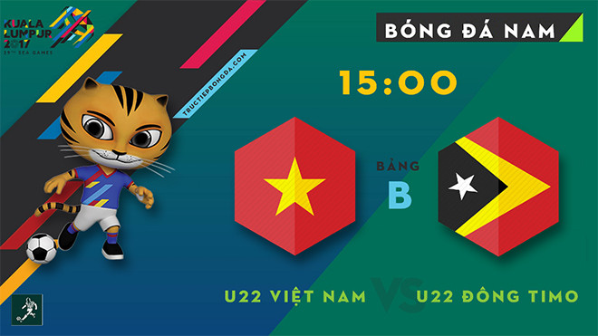 Trực tiếp môn bóng đá nam SEA Games 29: U22 Việt Nam vs U22 Timor Leste Ảnh 2