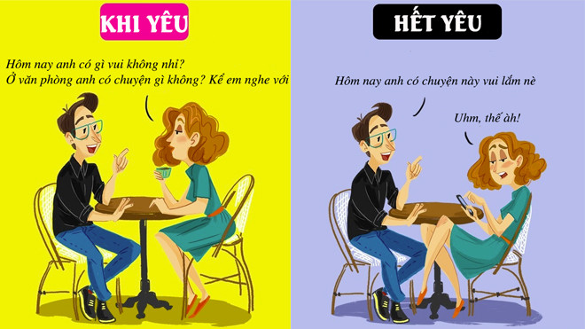 Đây là những biểu hiệu của bọn con gái khi đã hết yêu! Ảnh 2