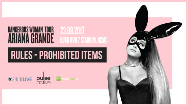 Choáng ngợp với yêu cầu cho khán giả khi đến xem World Tour hạng A của Ariana Grande Ảnh 2