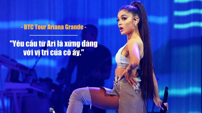 BTC Tour Ariana Grande: 'Mọi yêu cầu của Ari tại Việt Nam đều hợp lý và xứng đáng với vị trí của cô ấy' Ảnh 2